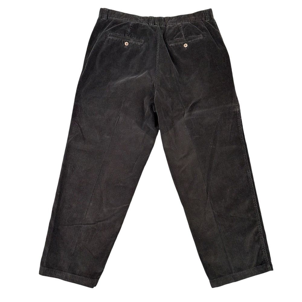 Tommy Bahama Men's 36x29 Corduroy Pants Heavy‎ Thick Dark Brown Relax Ribbed - Picture 3 of 6